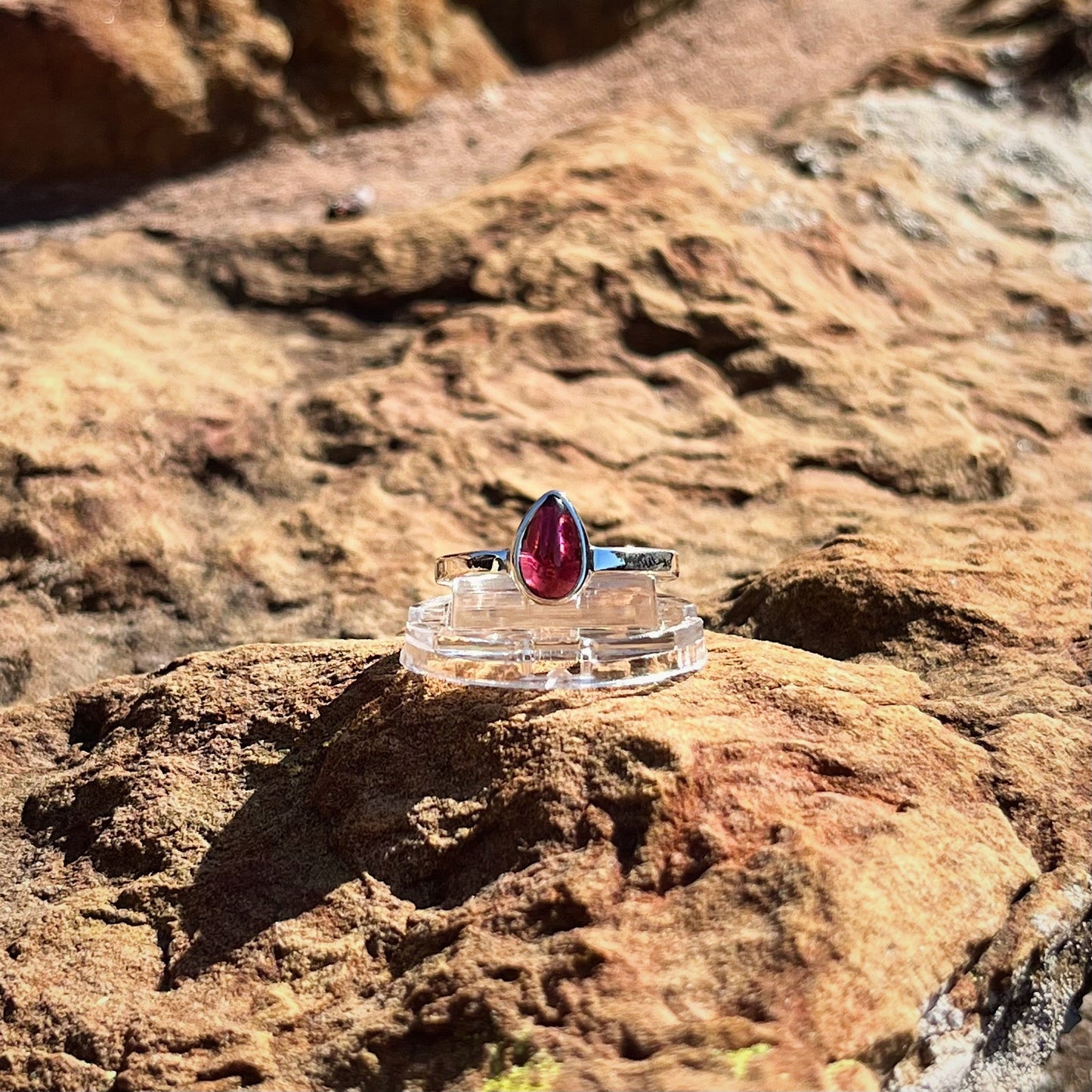 Garnet Ring (Size 8)