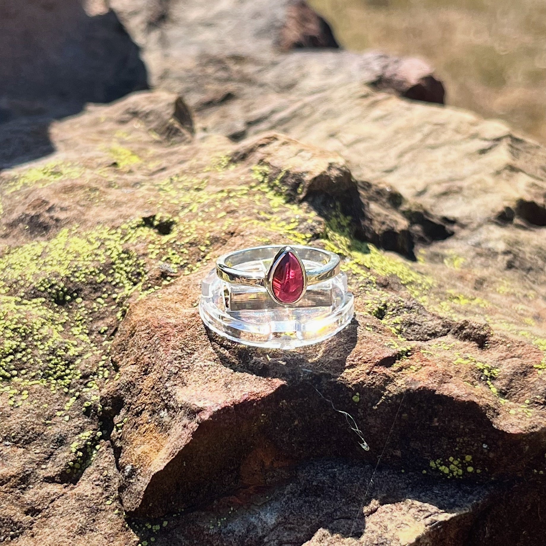 Garnet Ring (Size 8)